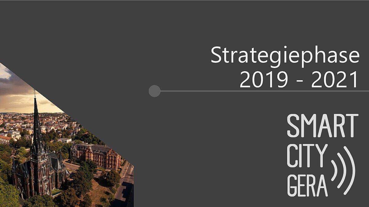 PowerPoint Überschriftsfolie "Strategiephase SmartCity 2019-2021"