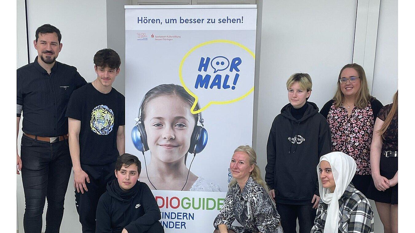 Projekt 'Hör mal' im Stadtmuseum Gera mit Schülern und Schülerinnen der Ostschule Gera - Europaschule