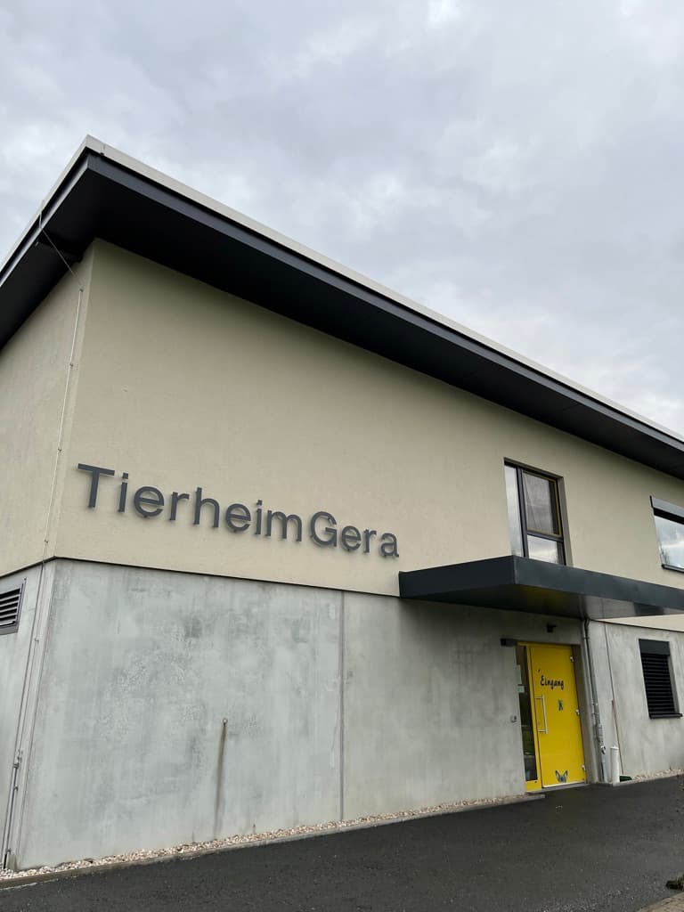 Gebäude des Tierheims. © Stadt Gera