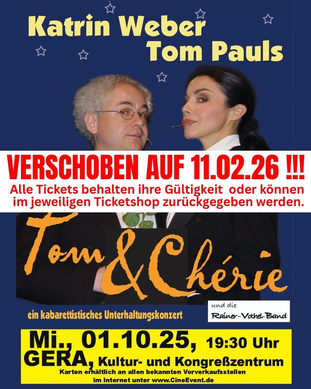Tom und Chérie - Verschoben
