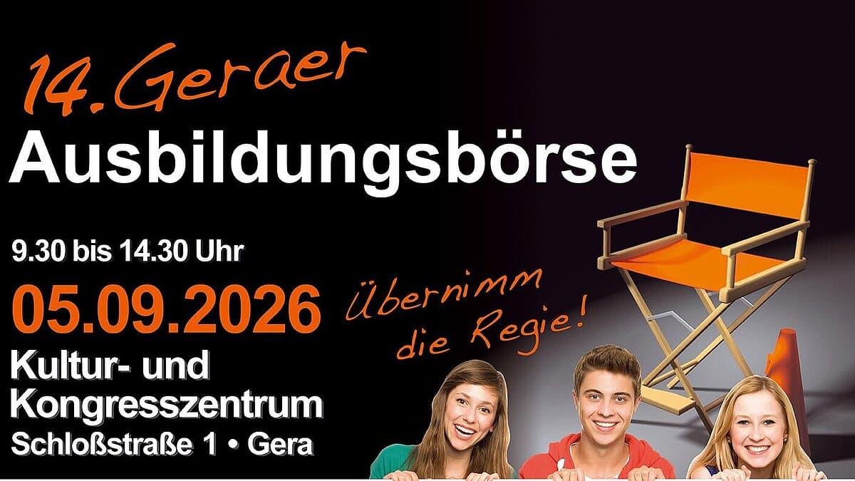 Ausbildungsbörse 2026. © Stadt Gera