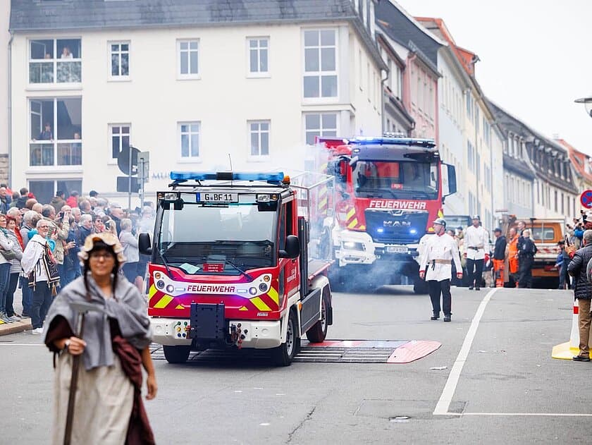 Feuerwehr Gera. © Amt für Brand- und Katastrophenschutz