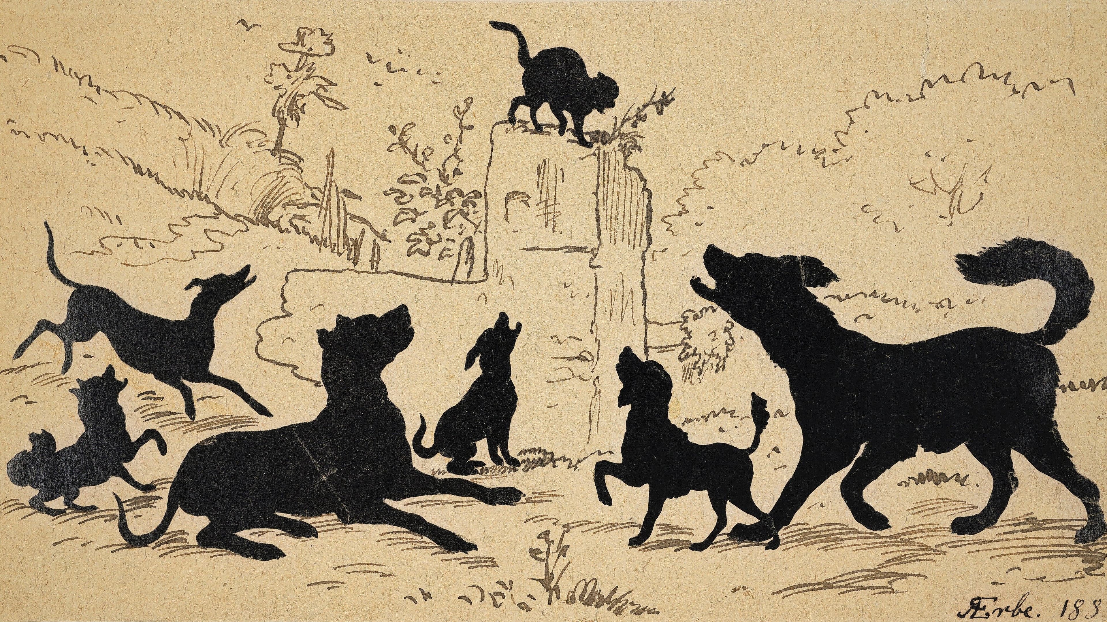 Robert Erbe, Belagerung, 1889.. © Kunstsammlung Gera