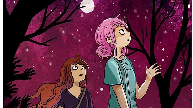 Plakat zur Ausstellung "Heimat, aber anders. Comicwelten von Olivia Vieweg". © Olivia Vieweg