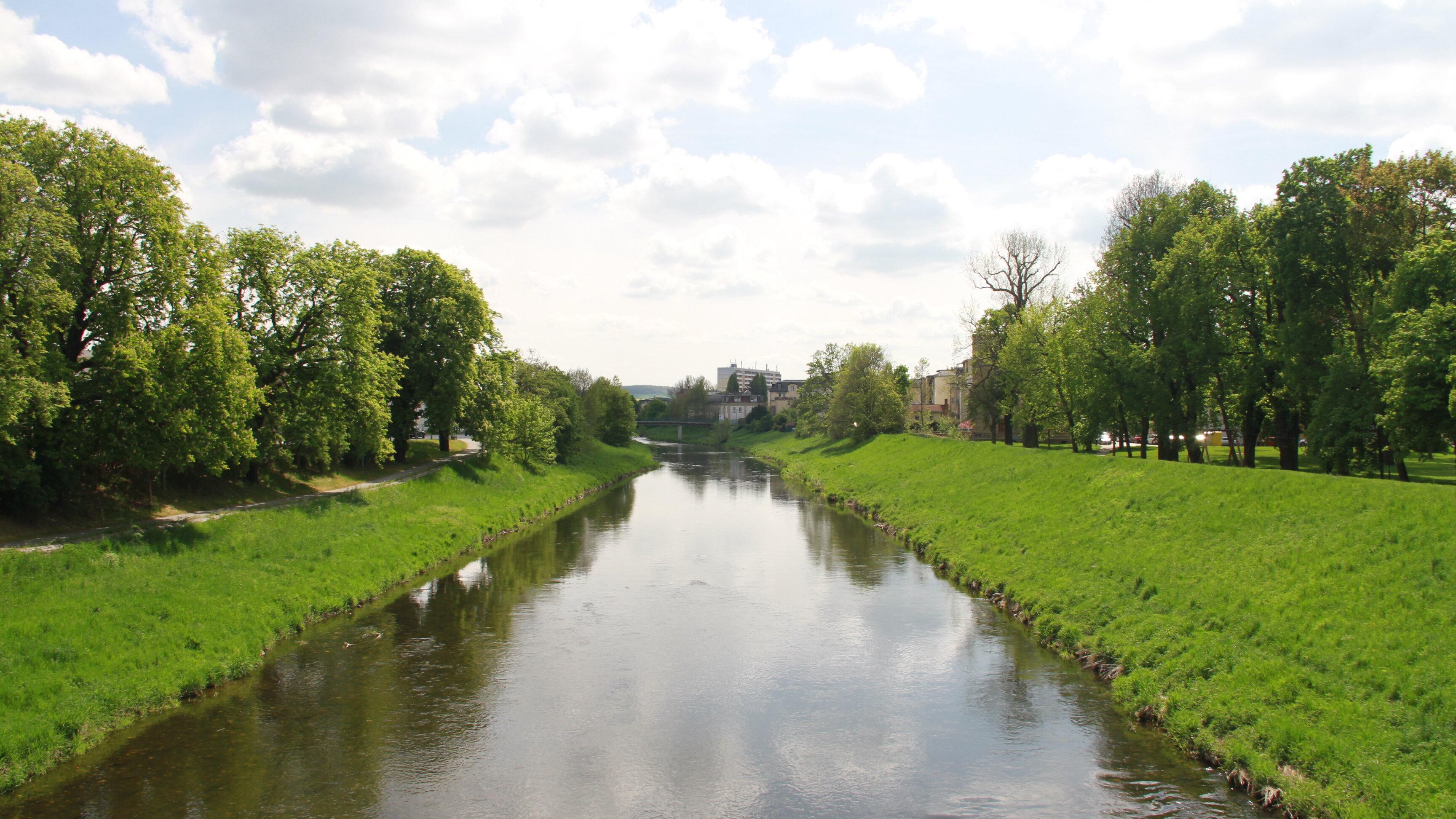 Die Weiße Elster. © Stadt Gera