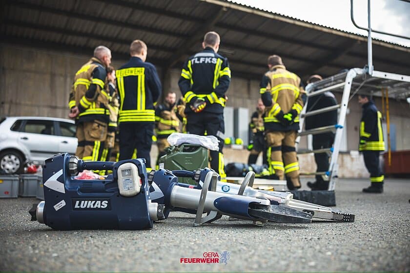 Feuerwehr Gera. © Amt für Brand- und Katastrophenschutz
