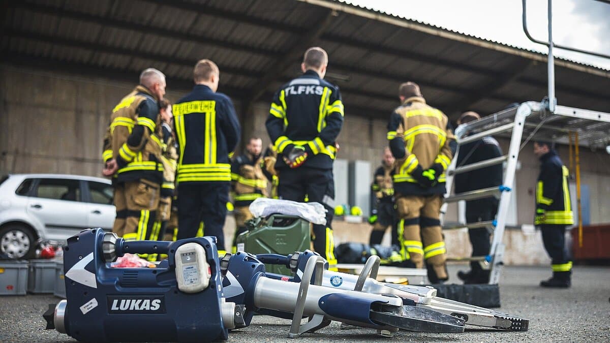 Feuerwehr Gera. © Amt für Brand- und Katastrophenschutz