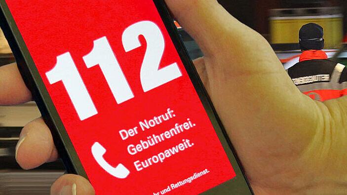 112, die gebührenfrei Notrufnummer Europaweit. © Amt für Brand- und Katastrophenschutz