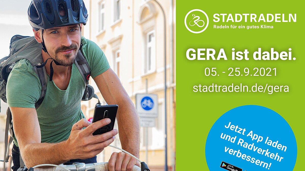 Poster Stadtradeln 2021.
