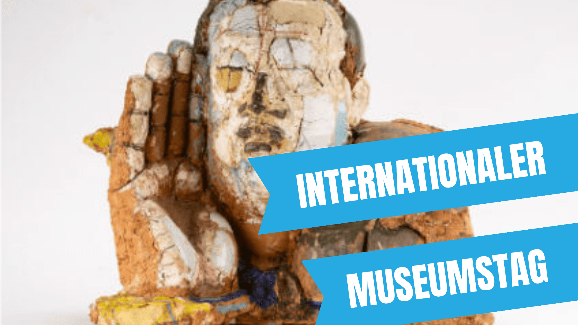 Gertraud Möhwald: „Büste einer Frau, die die Hand an den Kopf hält“, 1992.. © Marcus Rebhan