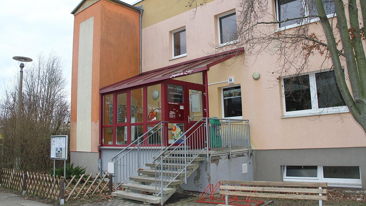 Jugendclub CM von Außen. © Stadt Gera