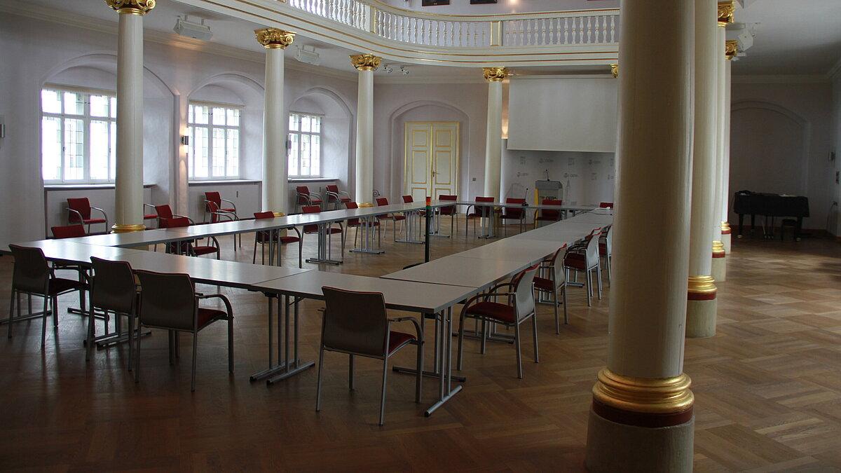 Rathaussaal im Rathaus Gera. © Stadt Gera