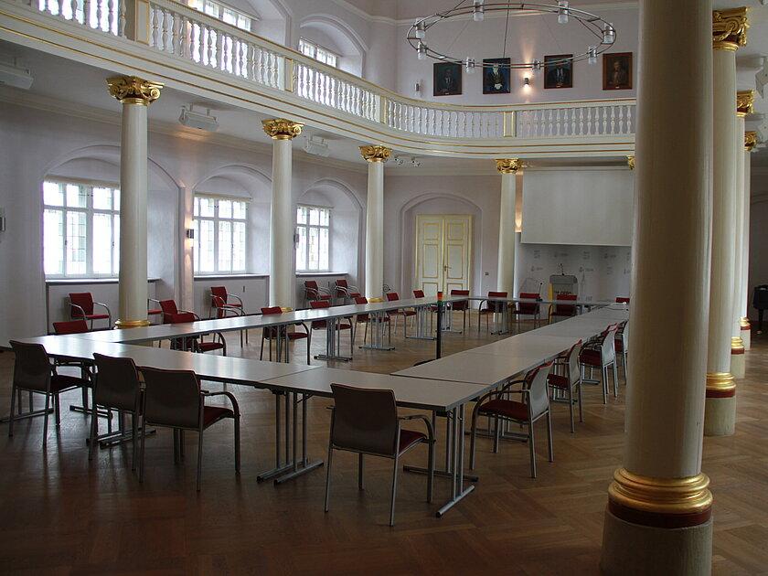 Rathaussaal im Rathaus Gera. © Stadt Gera