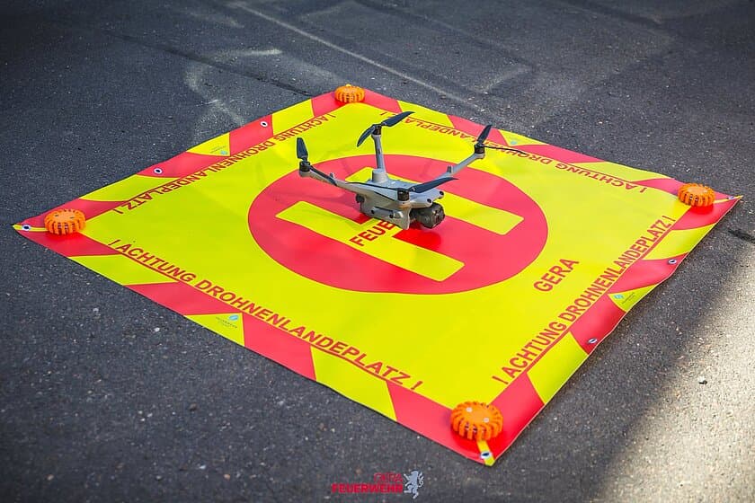 Feuerwehr Gera. © Amt für Brand- und Katastrophenschutz