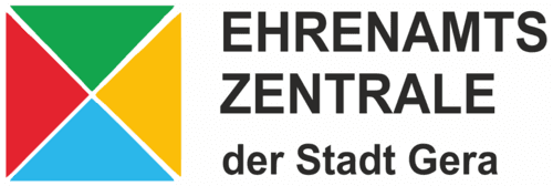 Logo der "Ehrenamts Zentrale der Stadt Gera".