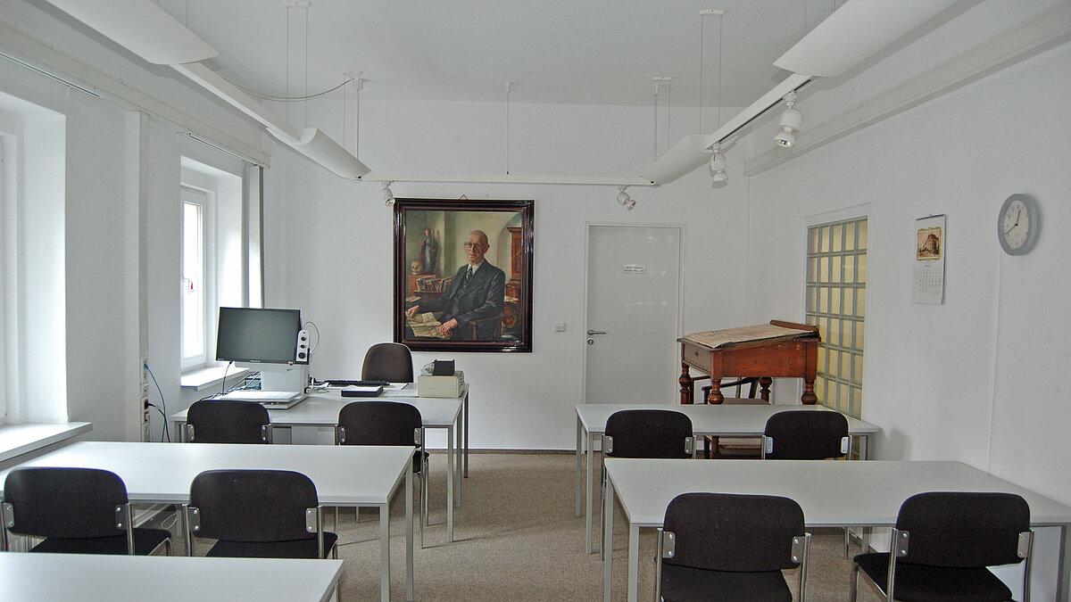 Lesesaal des Stadtarchivs Gera. © Stadt Gera