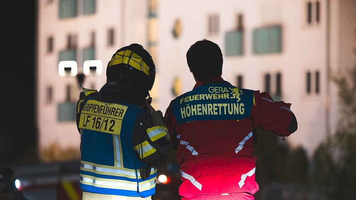 Feuerwehr Gera. © Amt für Brand- und Katastrophenschutz