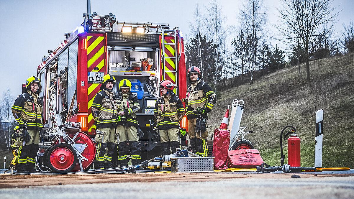 Feuerwehr Gera. © Amt für Brand- und Katastrophenschutz