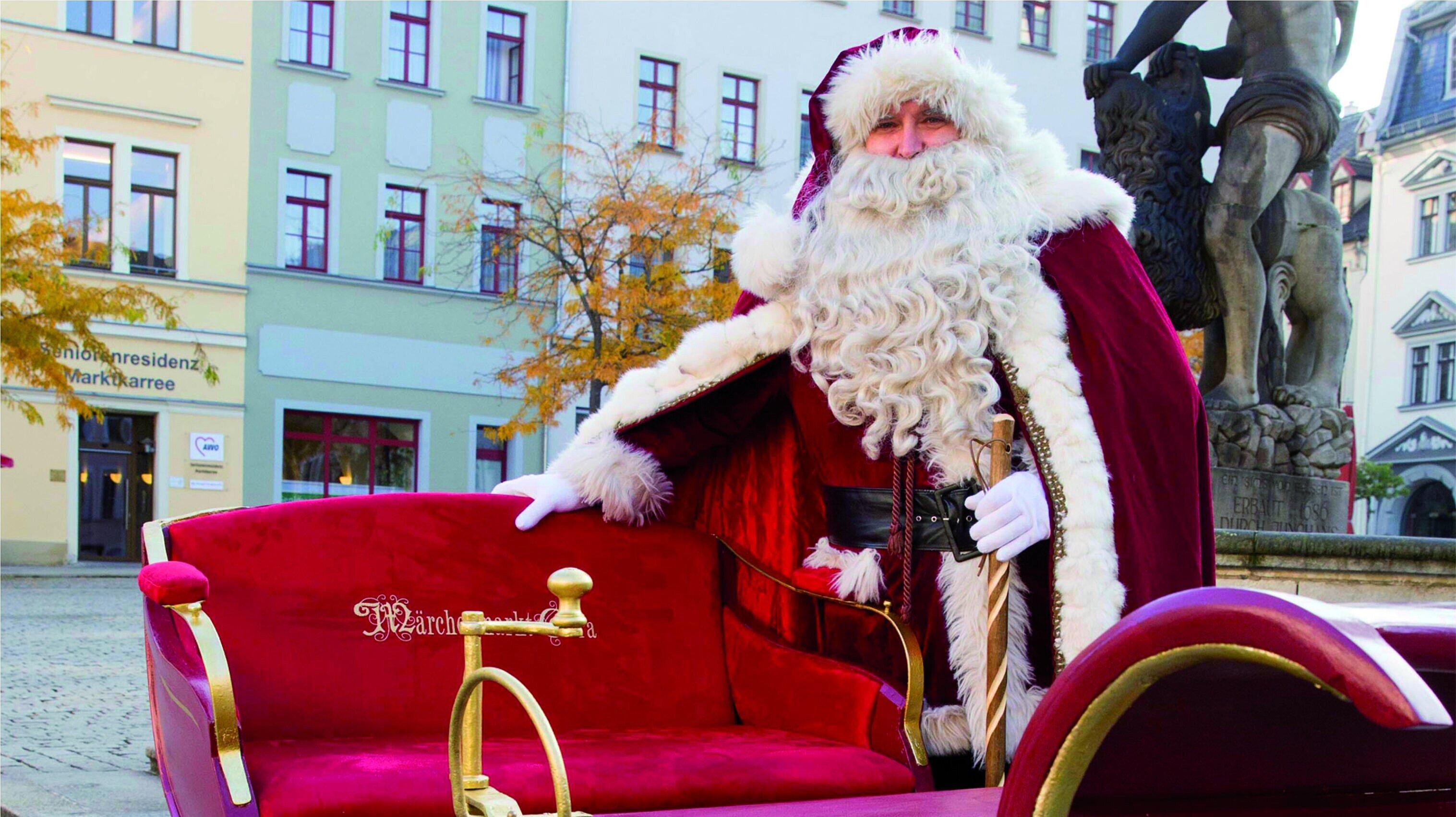 Weihnachtsmannsprechstunde in der Bibliothek Gera. © Heiko Reichelt