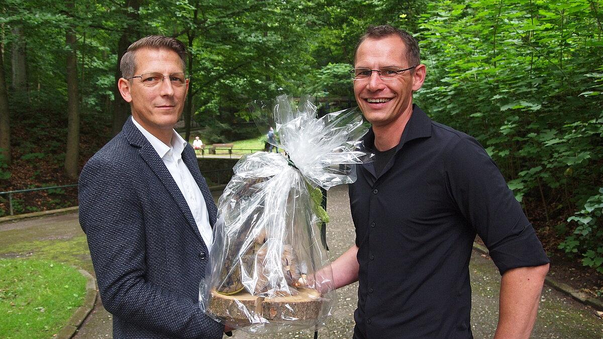 Dr. Florian Weise  zum Tierparkfest 2022. © OTEGAU
