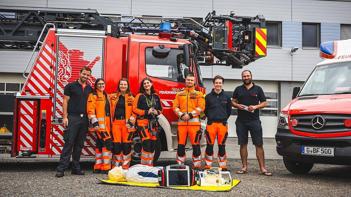 Feuerwehr Gera. © Amt für Brand- und Katastrophenschutz