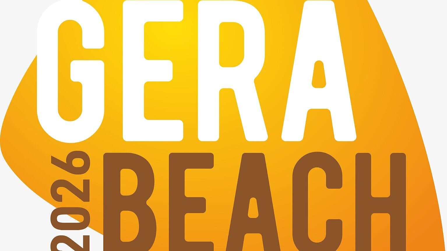 Schriftzug GeraBeach plus Datum. © Kanitz UG