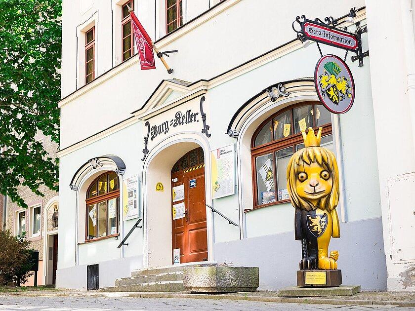 Der Burg Keller und die Gera Information.. © Stadt Gera