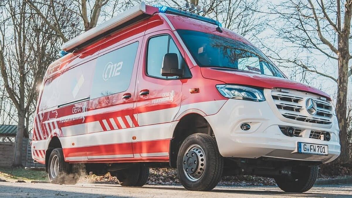 Feuerwehr Gera. © Amt für Brand- und Katastrophenschutz