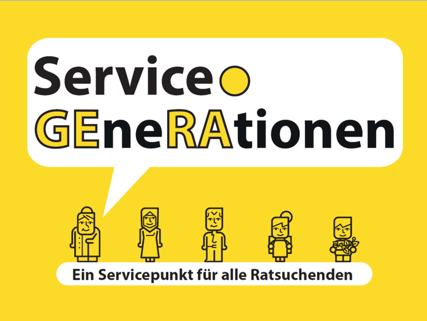 Logo Servicepunkt Generationen. © Stadt Gera