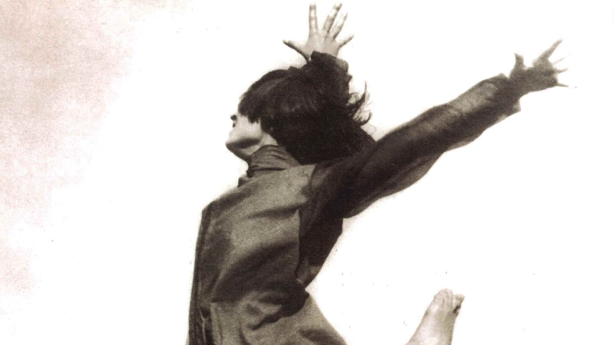 Yvonne Georgi im Sprung. © Nelly