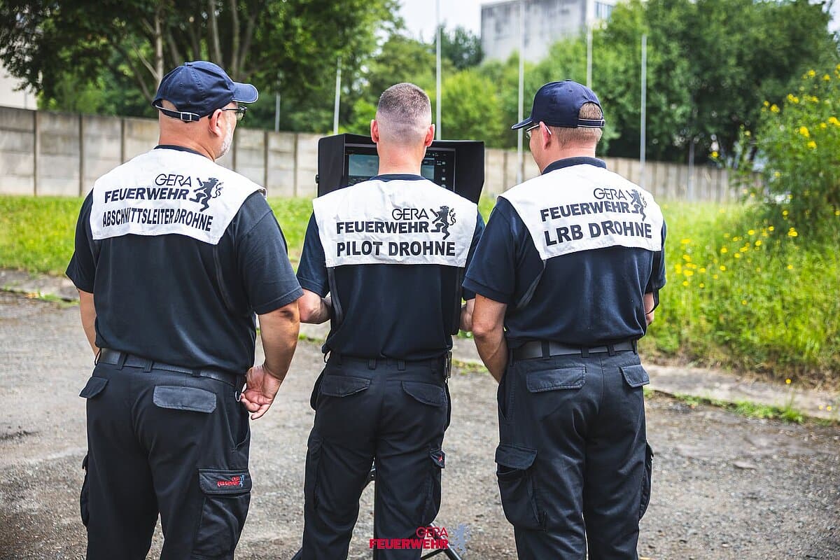 Feuerwehr Gera. © Amt für Brand- und Katastrophenschutz