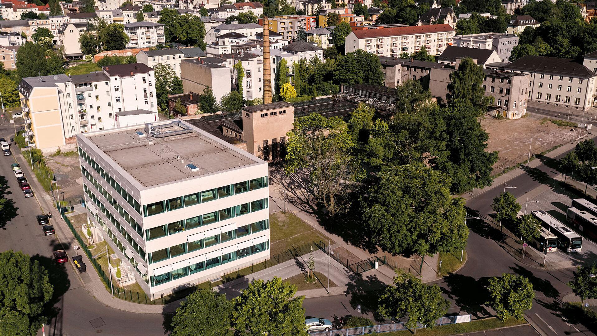 Luftbild der Christlichen Schule. © www,bw-pictures.de