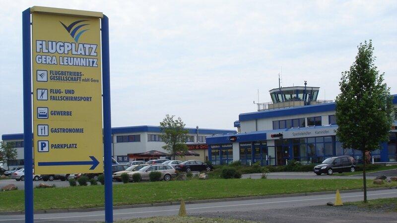 Flugplatz Gera-Leumnitz . © Stadt Gera