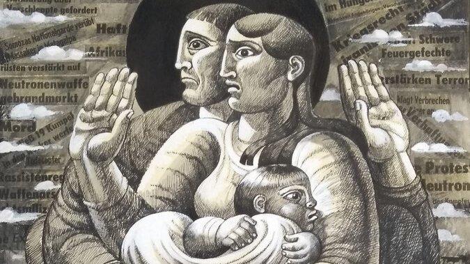 Susanne Kandt-Horn: Bedrohung, 1978.