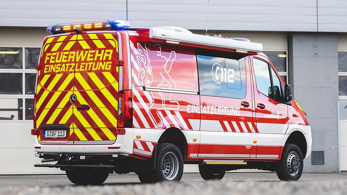 Einsatzleitwagen. © Amt für Brand- und Katastrophenschutz