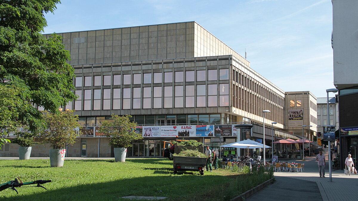 KUK Richtung Bachgasse. © Stadt Gera