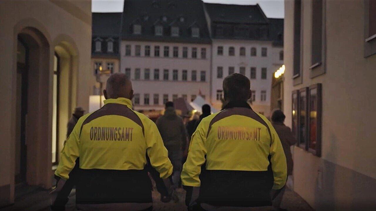 das Ordnungsamt auf der Sorge . © Stadt Gera