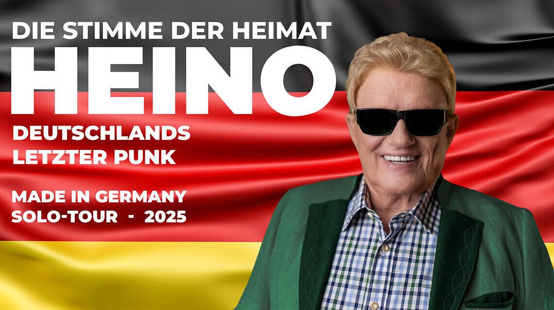 HEINO – Made in Germany Solo Tour. © THOMANN Künstler Management GmbH