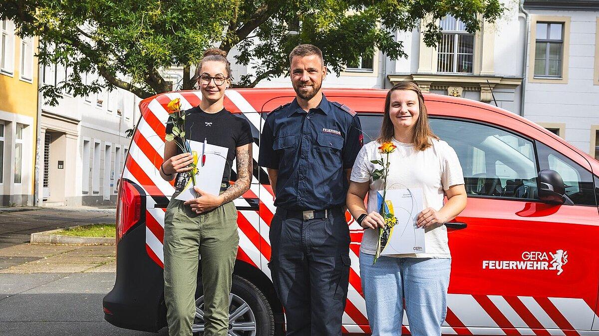 Einstellung Stadt Gera. © Amt für Brand- und Katastrophenschutz