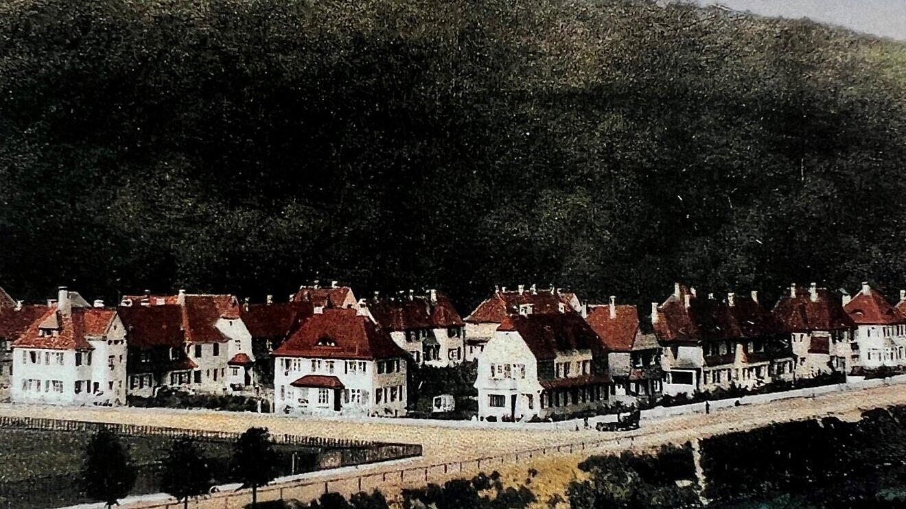 Blick auf Heinrichsgrün, Postkarte 1930