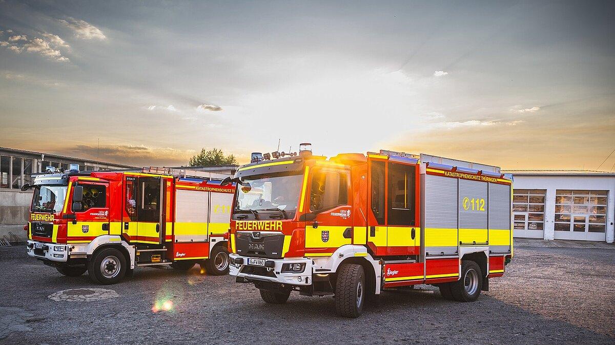 Feuerwehr Gera. © Amt für Brand- und Katastrophenschutz