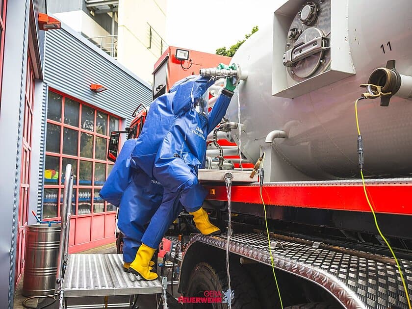 Feuerwehr Gera. © Amt für Brand- und Katastrophenschutz