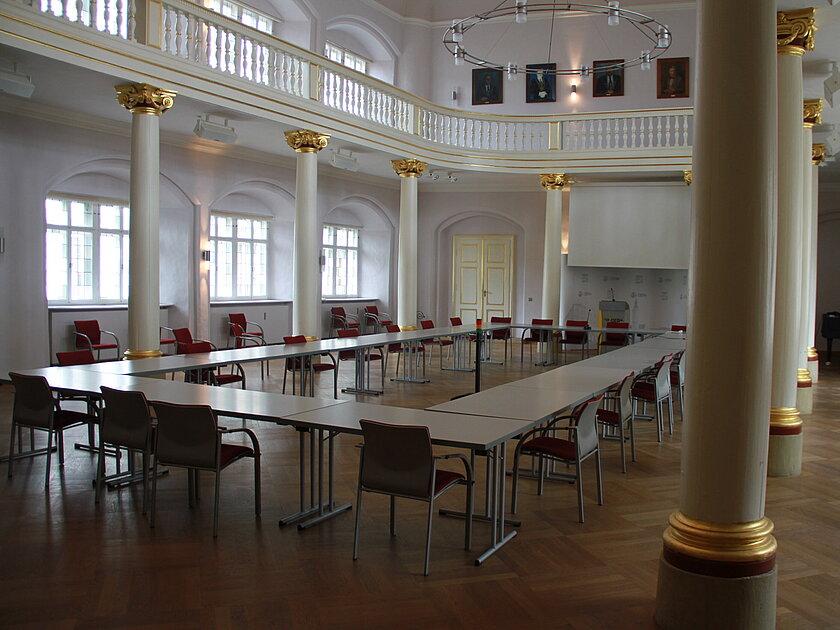 Rathaussaal im Rathaus Gera. © Stadt Gera