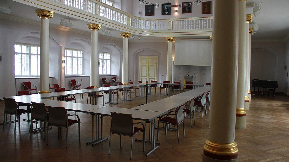 Rathaussaal im Rathaus Gera. © Stadt Gera