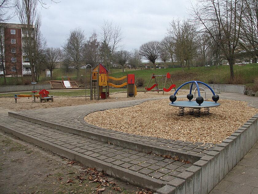 Spielplatz in der Lobensteiner Straße. © Stadt Gera