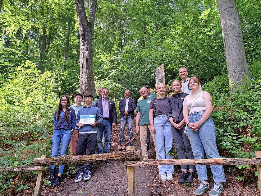 Das Liebedenkmal auf dem Hainberg bekommt eine neue Infotafel. © Stadt Gera