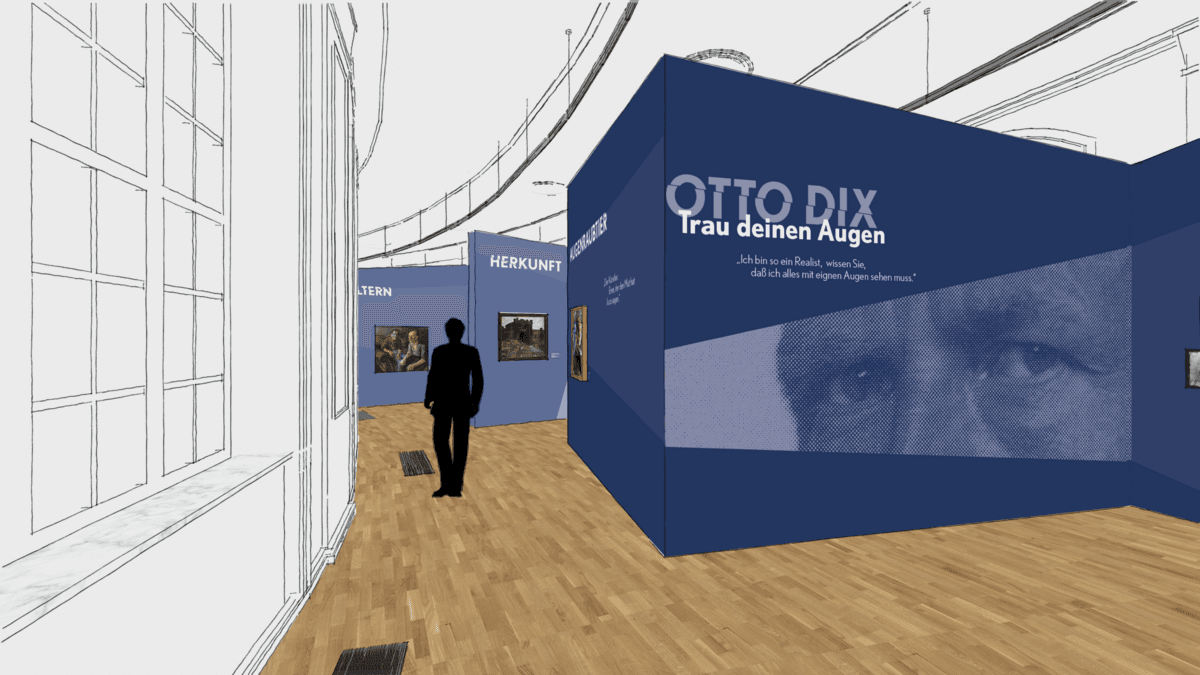 Blick in einen Ausstellungsraum. © Stadt Gera