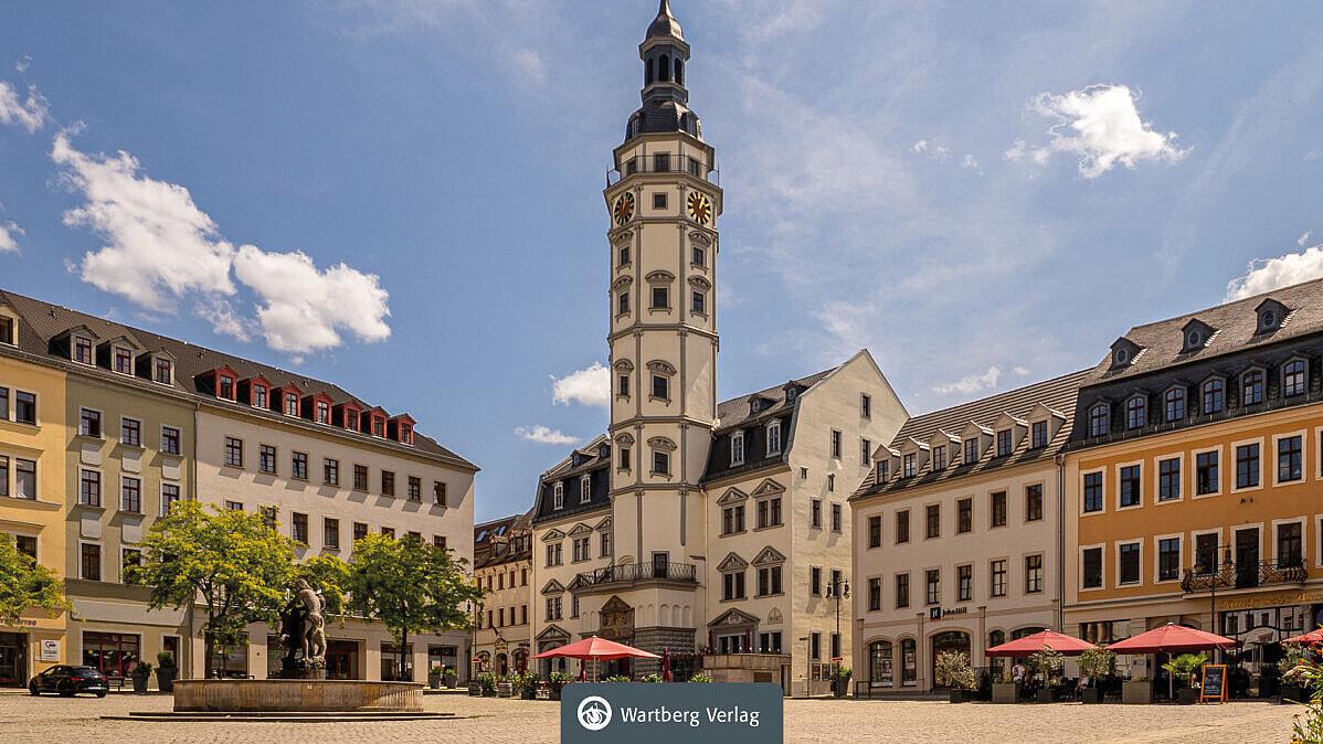 Buchcover "Gera. Altes Stadt-neu gesehen". © Wartberg Verlag