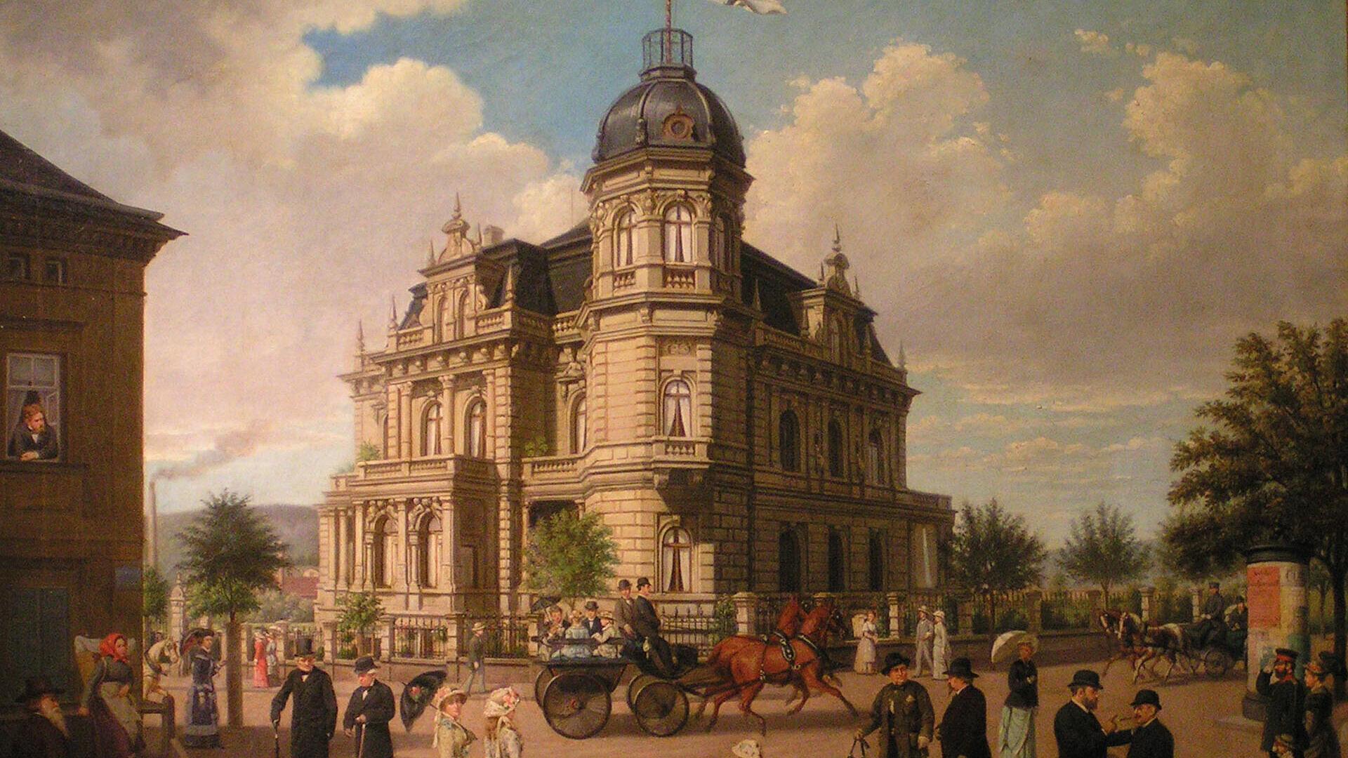 undefined. © Kunstsammlung Gera
Gemälde Theodor Fischer 1882. © Kunstsammlung Gera
Gemälde Theodor Fischer 1882