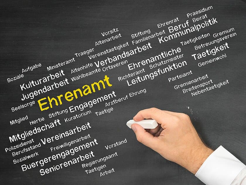 Symbolbild für das Thema Ehrenamt. © AdobeStock